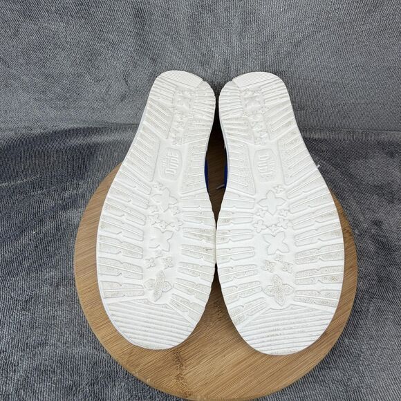 Hey Dude Wally Tri Kentucky Shoes Mens Size 15 White Wildcats Canvas Sneakers main image 7